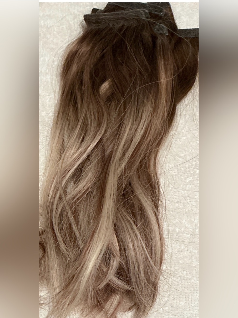 13 Remy Tape-In Wefts Worn ONLY 3 Days | Balayage- brown, platinum